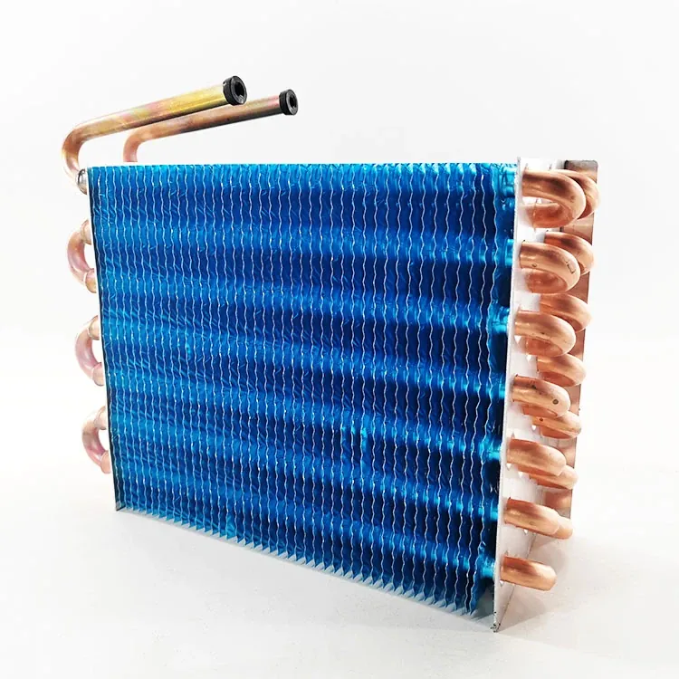 Hydrophilic aluminum fin heat exchanger