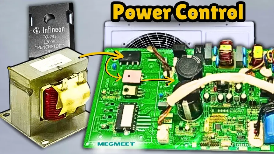 Megmeet inverter control board