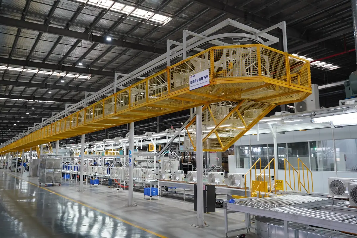 Overhead conveyor system